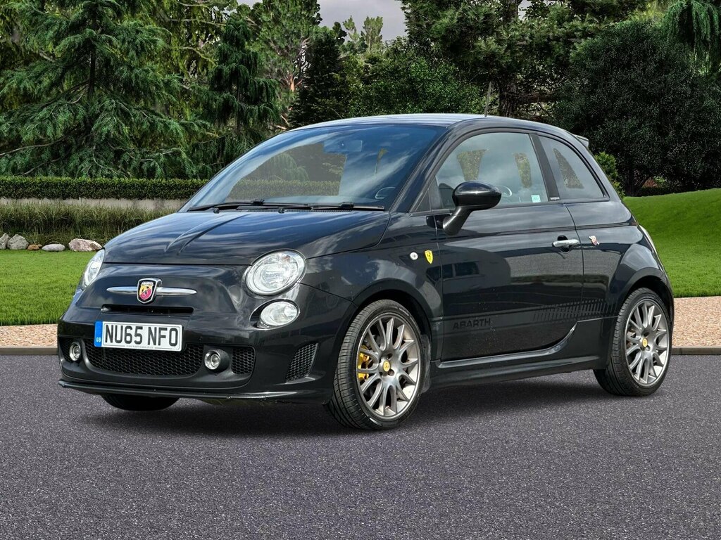 Abarth 595 1.4 T-jet Trofeo Euro 6 NU65NFO Black #4