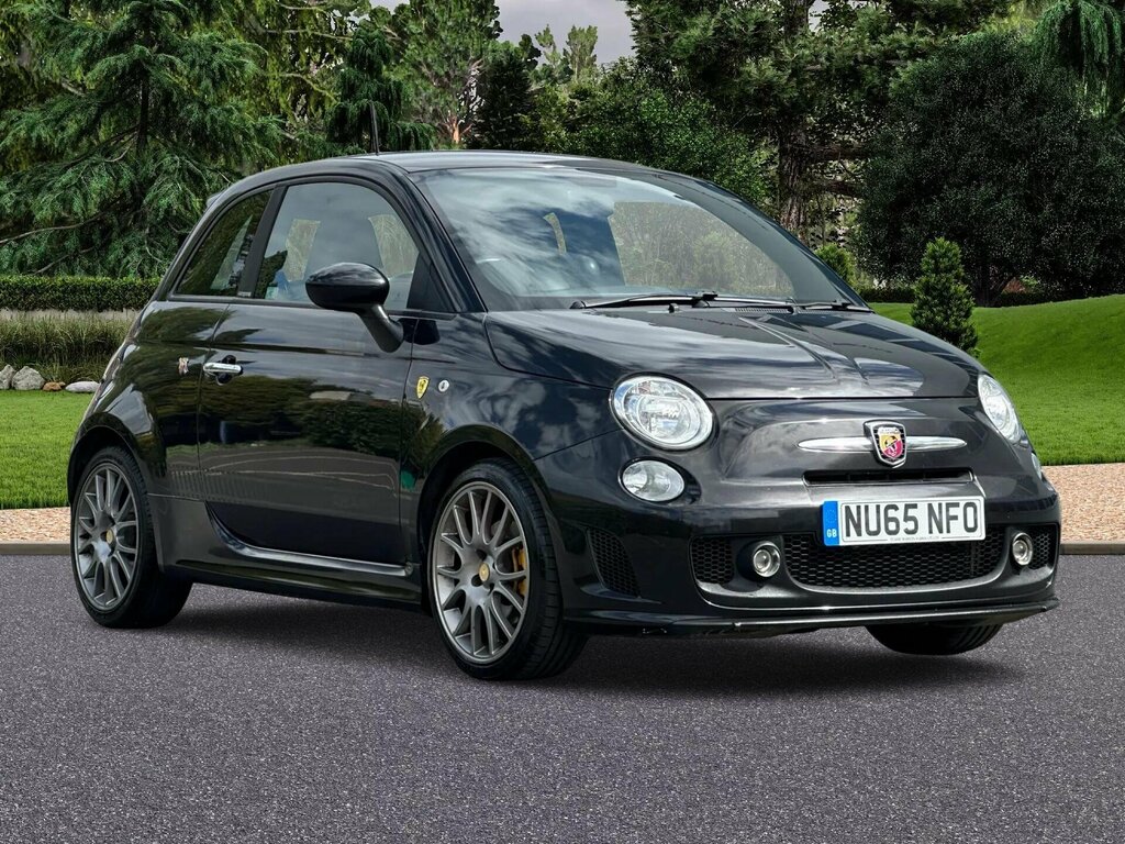 Abarth 595 1.4 T-jet Trofeo Euro 6 NU65NFO Black #2