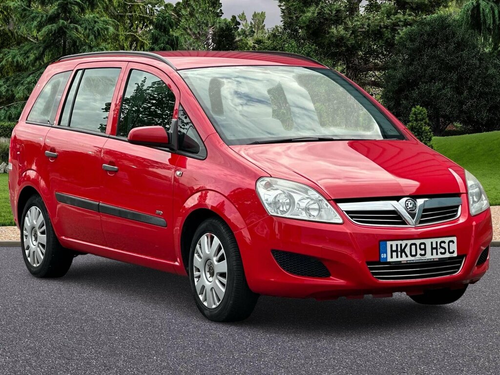 Vauxhall Zafira 1.6 Life Euro 4 Red