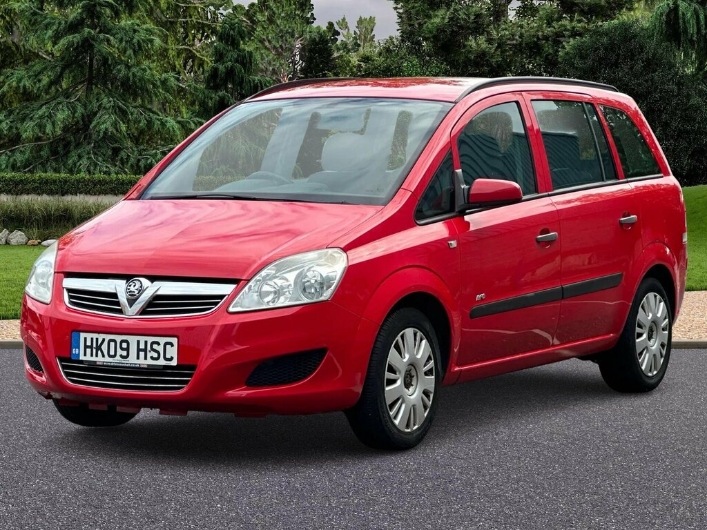 Vauxhall Zafira 1.6 Life Euro 4 Red #3