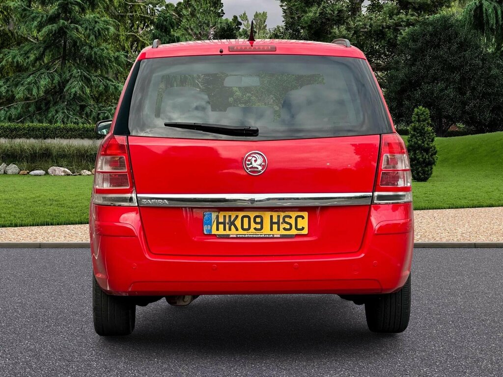 Vauxhall Zafira 1.6 Life Euro 4 Red #5