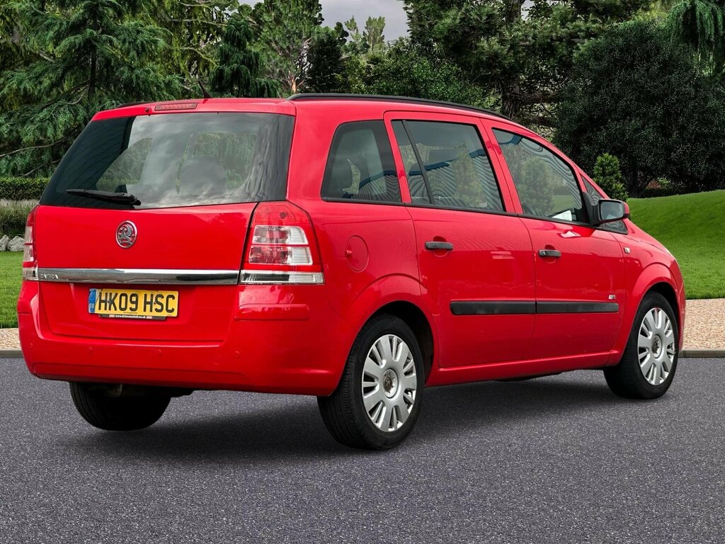 Vauxhall Zafira 1.6 Life Euro 4 Red #6