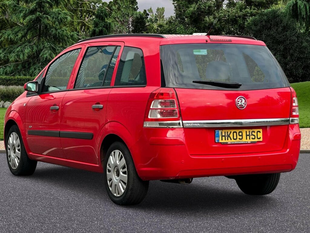 Vauxhall Zafira 1.6 Life Euro 4 Red #4