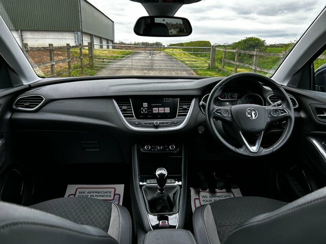Vauxhall Grandland X 1.5 Turbo D Blueinjection Sport Nav Suv VX68ZXC Black #4