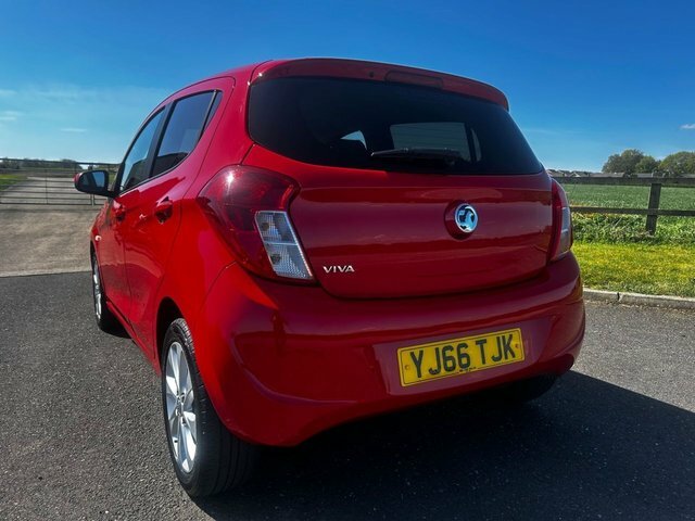 Vauxhall Viva 1.0I Sl Hatchback Euro 6 75 Ps YJ66TJK Red #3