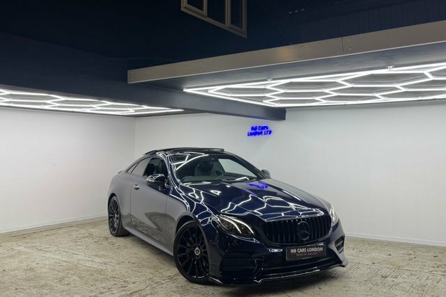 Mercedes-Benz E Class 2018 2.0 E220d Amg Line Premium Coupe Blue