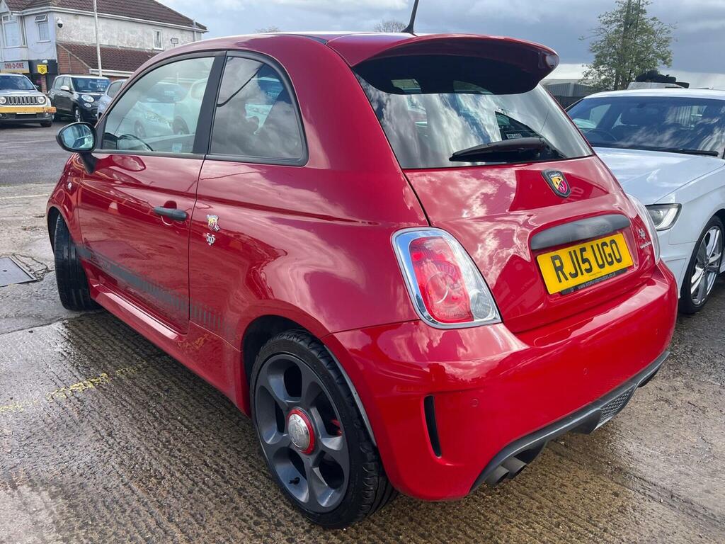 Abarth 595 1.4 T-jet Competizione Euro 6 RJ15UGO Red #4