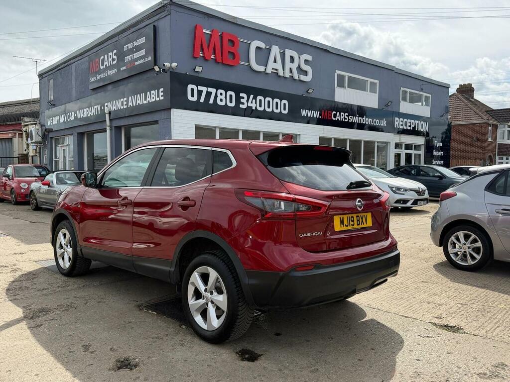 Nissan Qashqai 1.5 Dci Acenta Premium Euro 6 Ss MJ19BXV Red #2