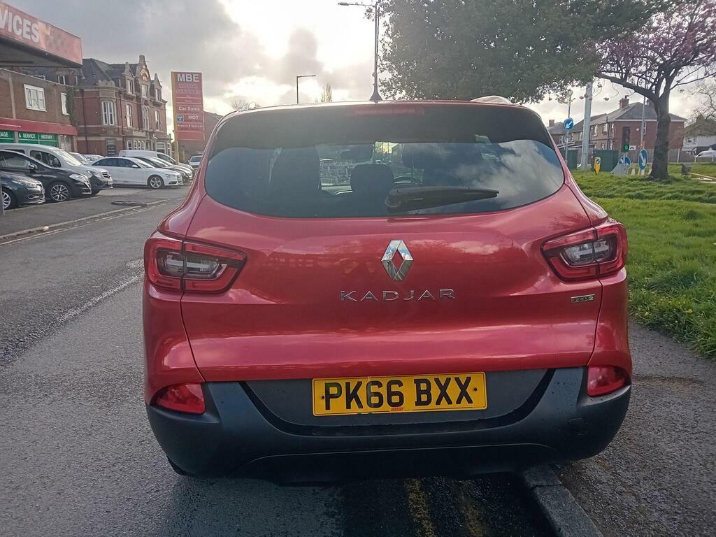Renault Kadjar 1.5 Dci Dynamique Nav Euro 6 S S PK66BXX Red #6