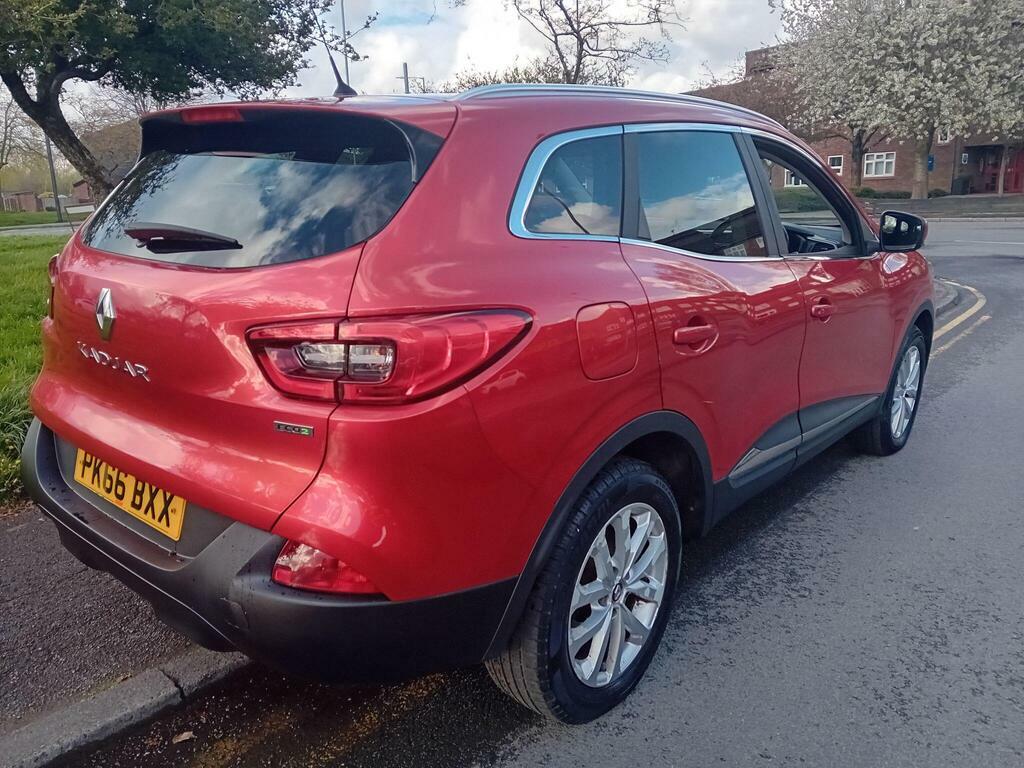 Renault Kadjar 1.5 Dci Dynamique Nav Euro 6 S S PK66BXX Red #4