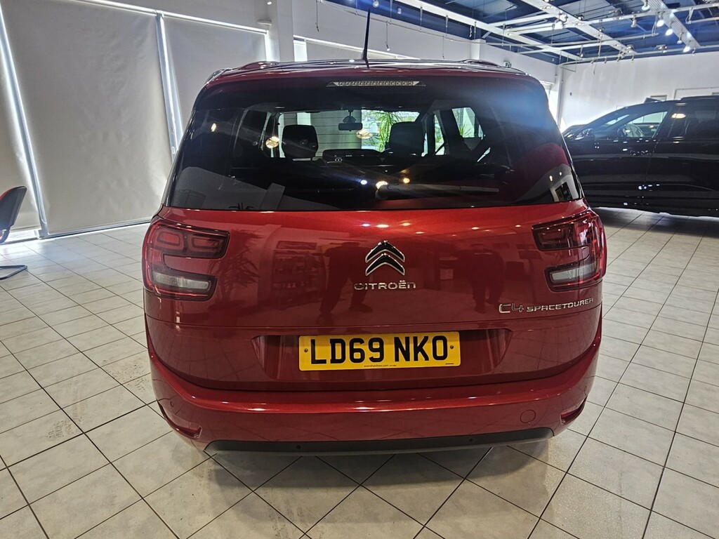 Citroen Grand C4 SpaceTourer Mpv 1.2 Puretech Feel 201969 LD69NKO Red #6