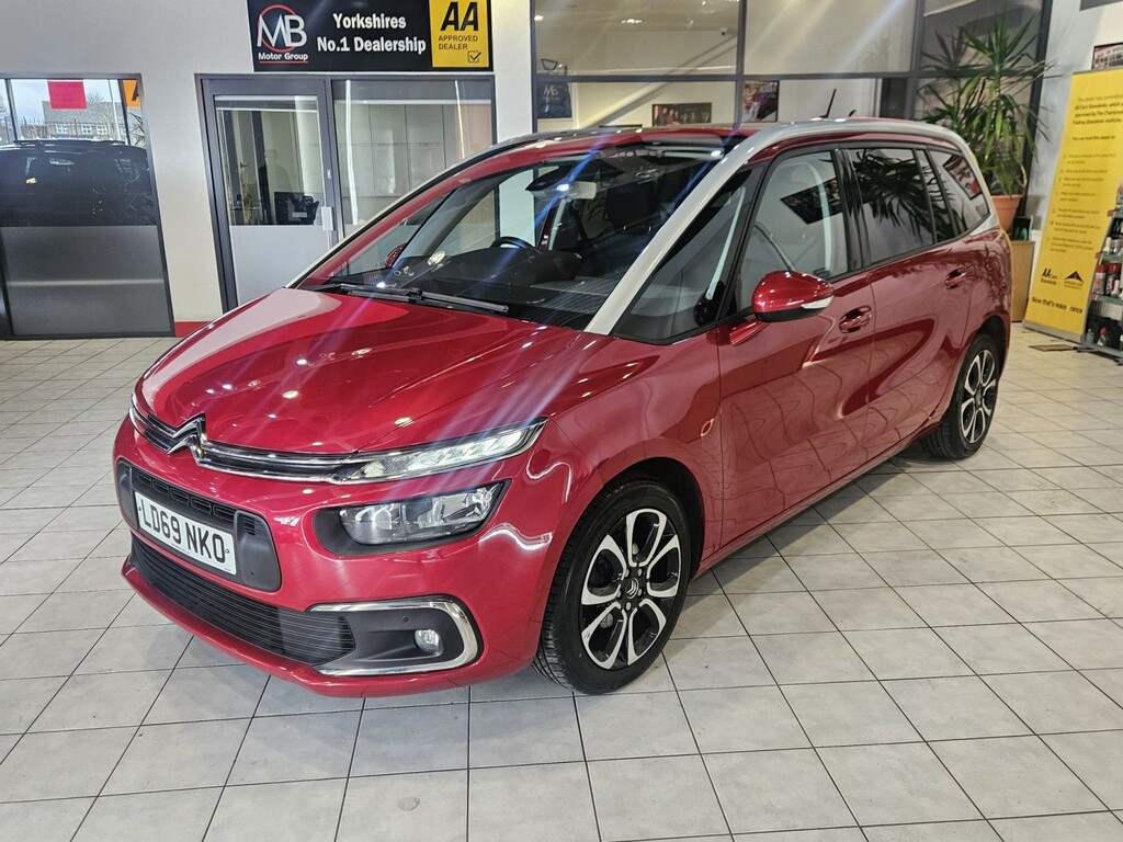 Citroen Grand C4 SpaceTourer Mpv 1.2 Puretech Feel 201969 LD69NKO Red #3