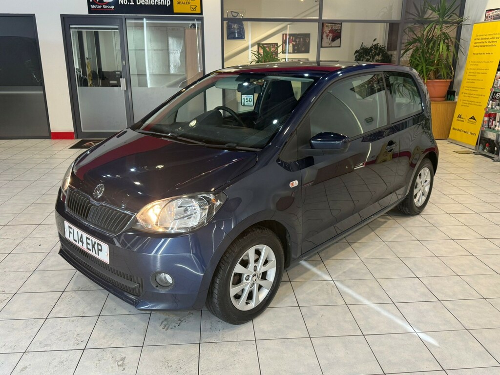 Skoda Citigo Hatchback 1.0 Mpi Greentech Elegance 201414 Blue #3