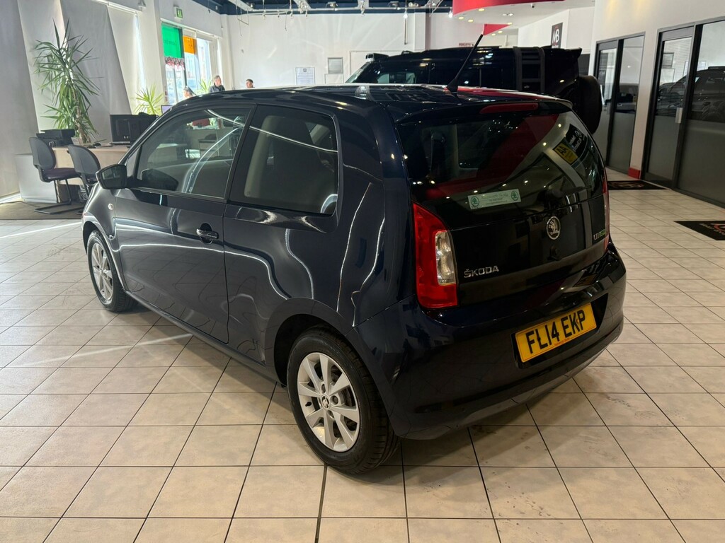 Skoda Citigo Hatchback 1.0 Mpi Greentech Elegance 201414 Blue #5