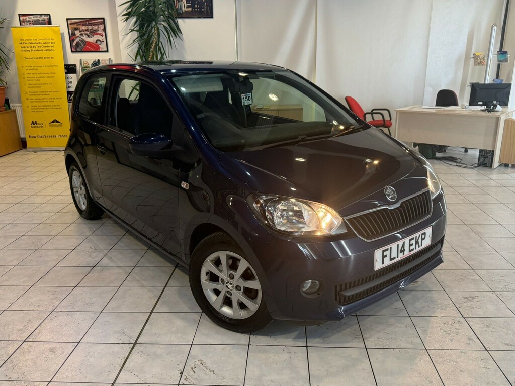 Skoda Citigo Hatchback 1.0 Mpi Greentech Elegance 201414 Blue