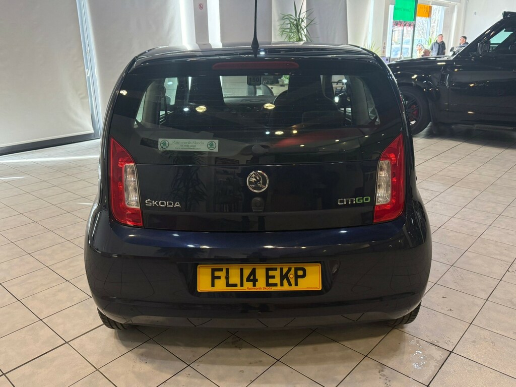 Skoda Citigo Hatchback 1.0 Mpi Greentech Elegance 201414 Blue #6