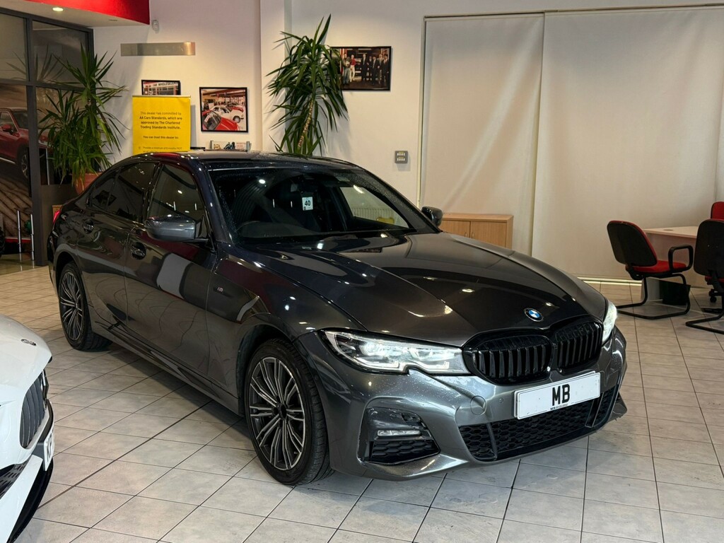 BMW 3 Series Saloon 2.0 330E M Sport Saloon 202070 NA70VNM Grey #3