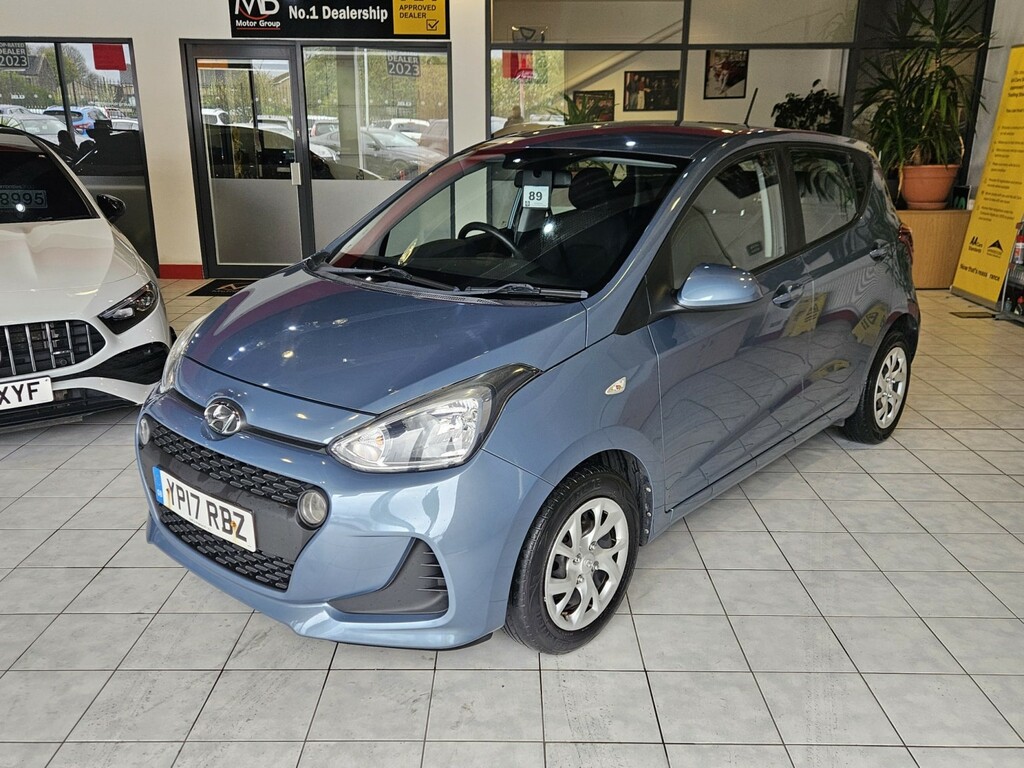 Hyundai I10 Hatchback 1.0 I10 Se 1.0 My17 201717 YP17RBZ Blue #4