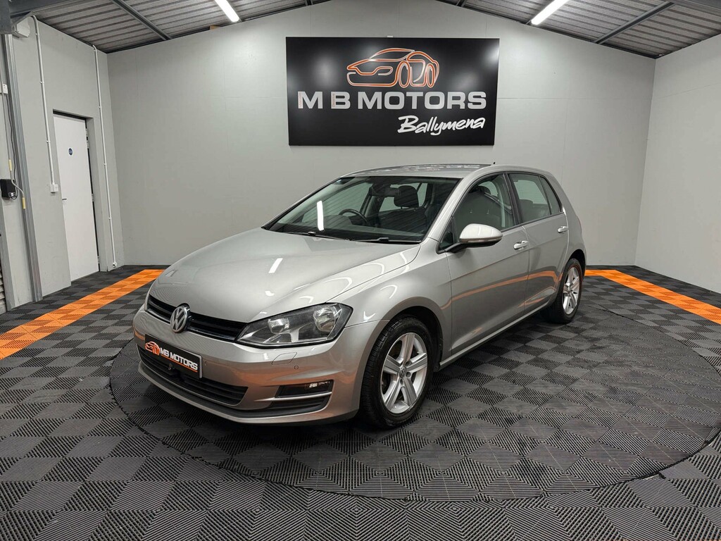 Volkswagen Golf Match Edition Tdi Bluemotion Technology YD16AOP Silver #3