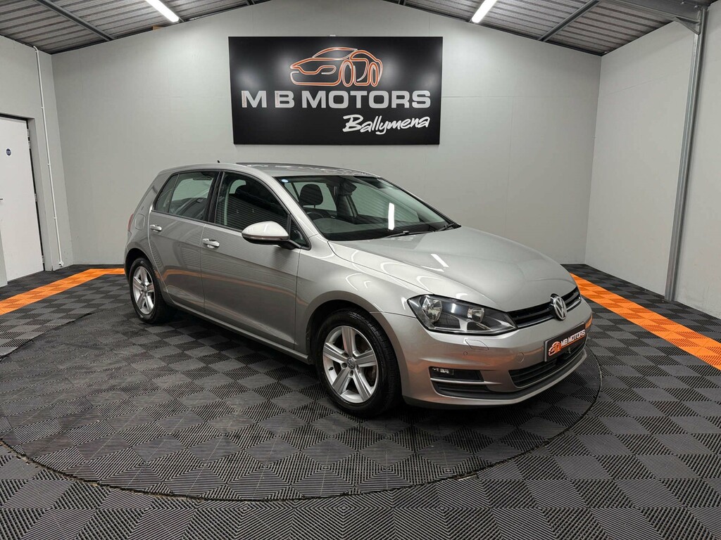 Volkswagen Golf Match Edition Tdi Bluemotion Technology Silver