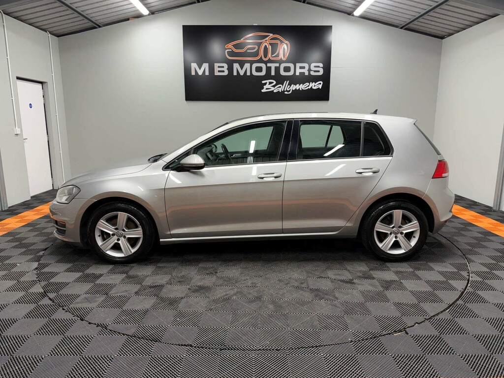 Volkswagen Golf Match Edition Tdi Bluemotion Technology YD16AOP Silver #4