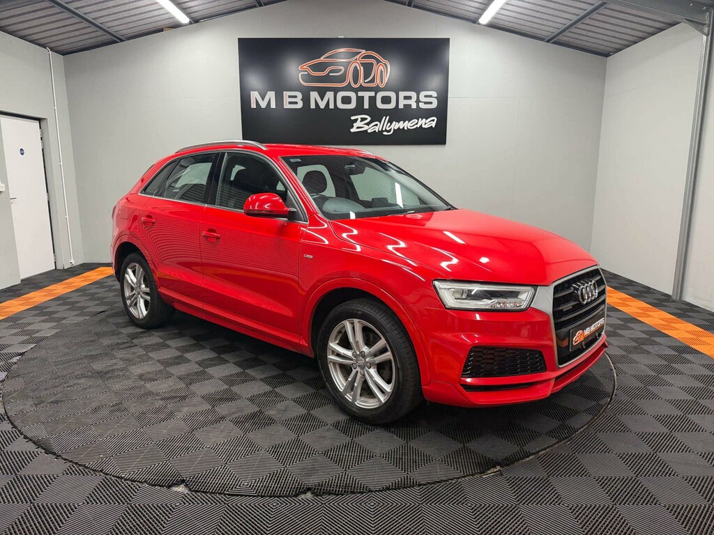 Audi Q3 S Line Edition Tdi Quattro 4Wd Red