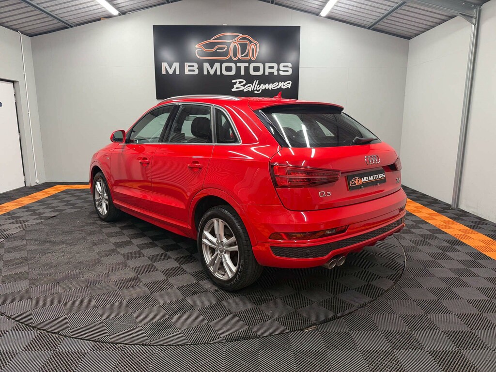 Audi Q3 S Line Edition Tdi Quattro 4Wd HX17UHM Red #5