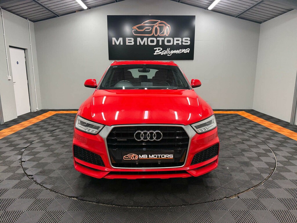 Audi Q3 S Line Edition Tdi Quattro 4Wd HX17UHM Red #2