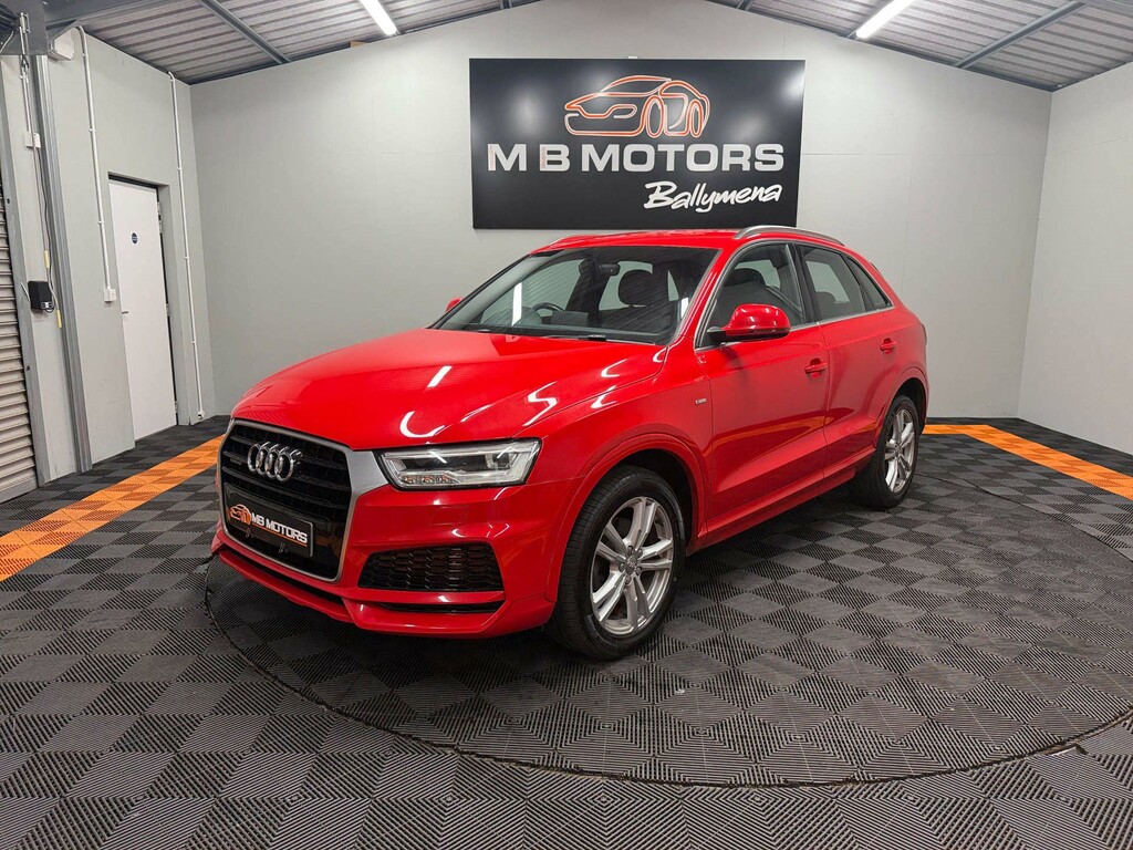 Audi Q3 S Line Edition Tdi Quattro 4Wd HX17UHM Red #3