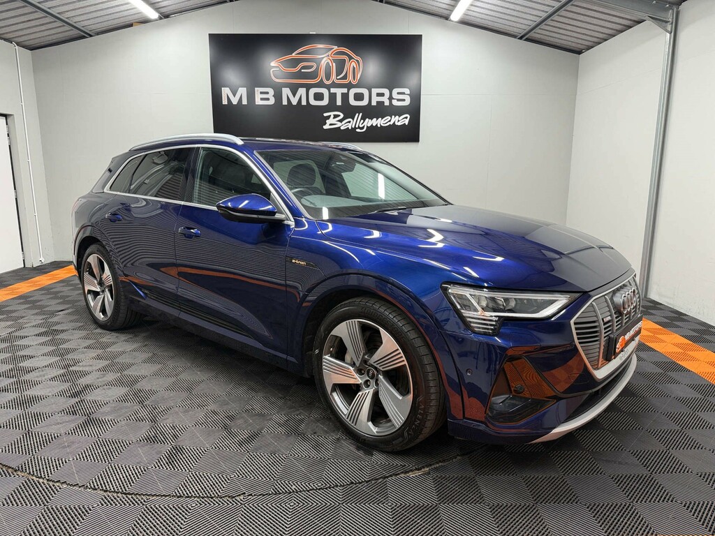 Audi E-Tron S S Line 50 Quattro 4Wd Blue