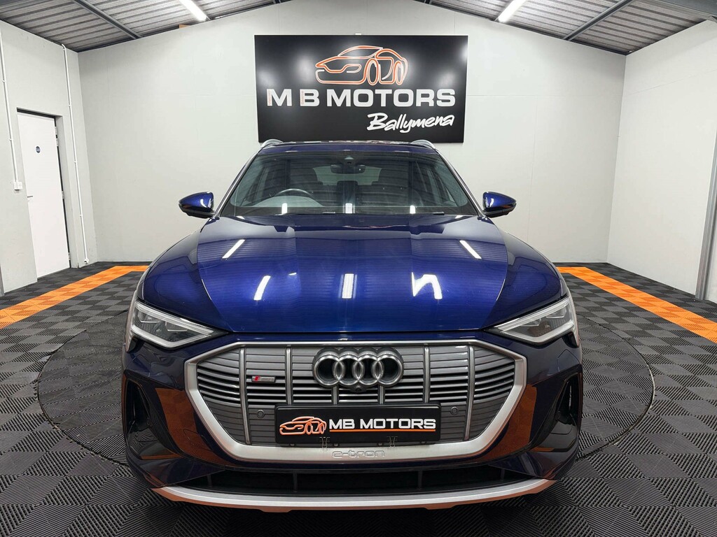 Audi E-Tron S S Line 50 Quattro 4Wd Blue #2