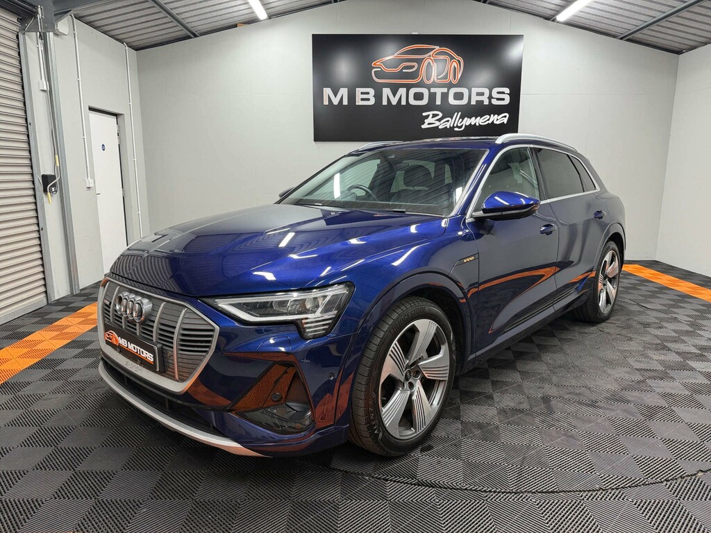 Audi E-Tron S S Line 50 Quattro 4Wd Blue #3