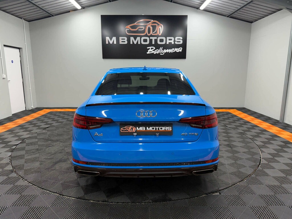 Audi A4 Black Edition 40 Tfsi LP19USC Blue #6