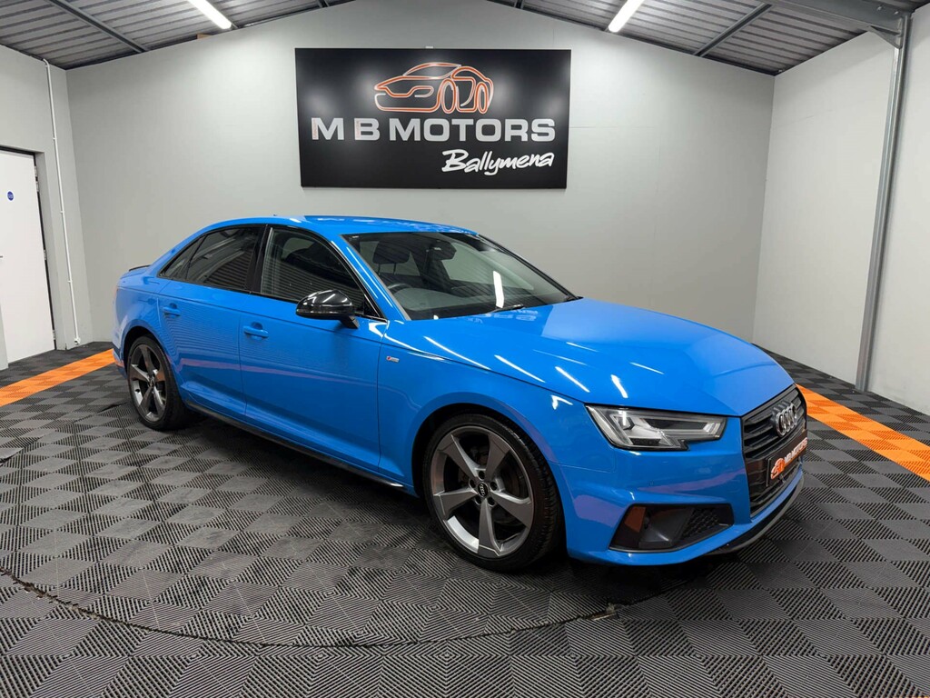 Audi A4 Black Edition 40 Tfsi Blue