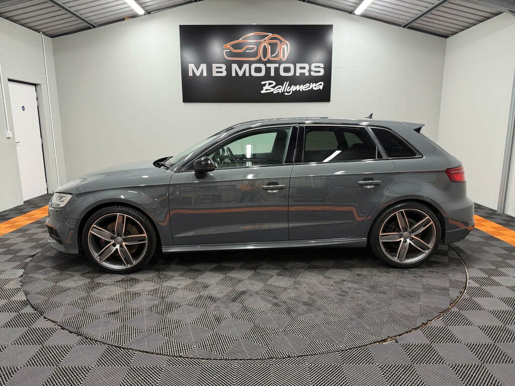 Audi S3 Sportback Tfsi Black Edition Quattro 4Wd KE19WHS Grey #4