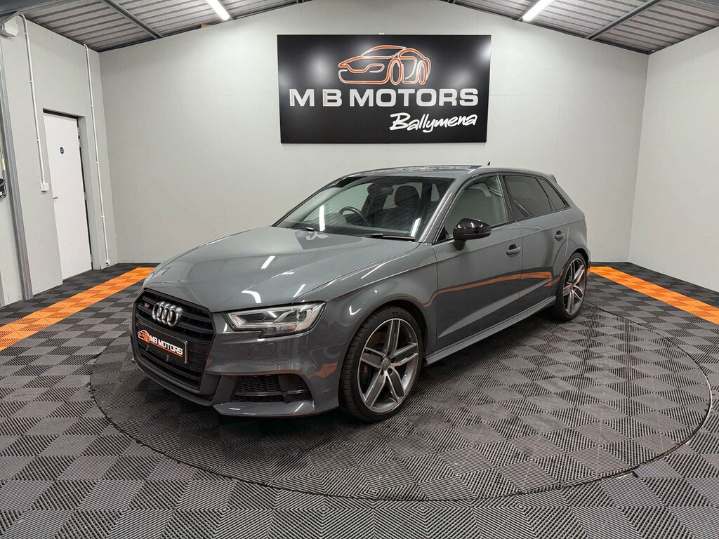 Audi S3 Sportback Tfsi Black Edition Quattro 4Wd KE19WHS Grey #3