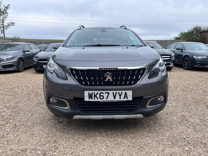 Peugeot 2008 1.2 Puretech Allure Euro 6 WK67VYA Grey #2