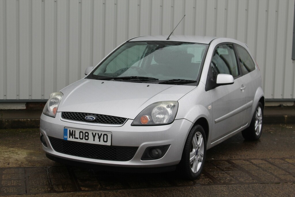 Ford Fiesta Hatchback 1.4 Tdci Zetec Climate 2008 Silver #4