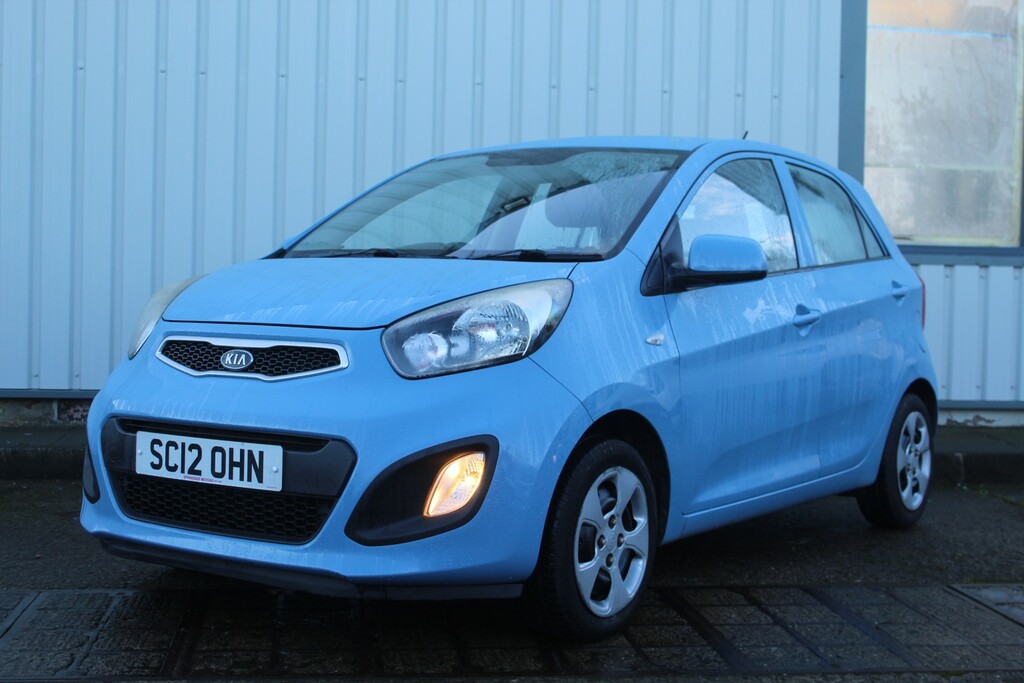 Kia Picanto Hatchback 1.0 1 Air 2012 Blue