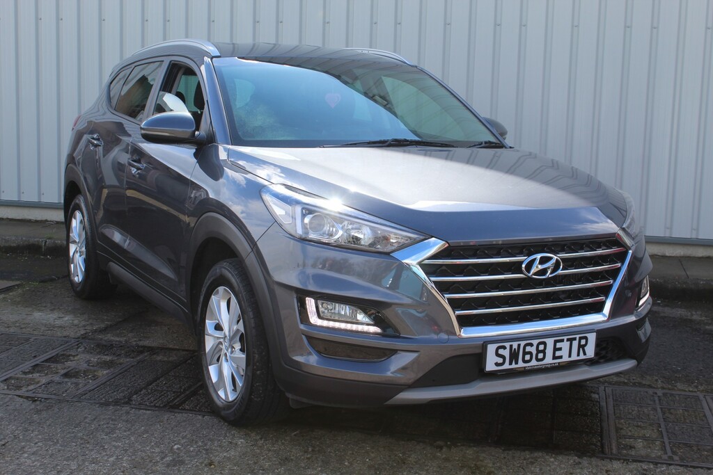 Hyundai Tucson Suv 1.6 Tucson Se Nav 1.6 Crdi My19 2018 Grey #4