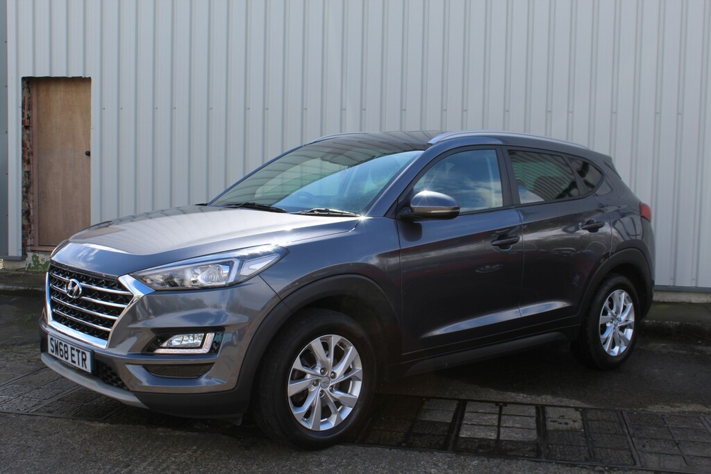 Hyundai Tucson Suv 1.6 Tucson Se Nav 1.6 Crdi My19 2018 Grey #5