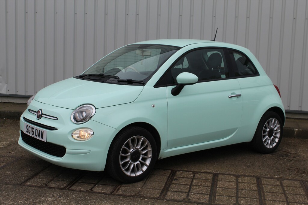 Fiat 500 Hatchback 1.2 500 Pop Star 1.2 69Hp 2016 SG16OAW Green #5