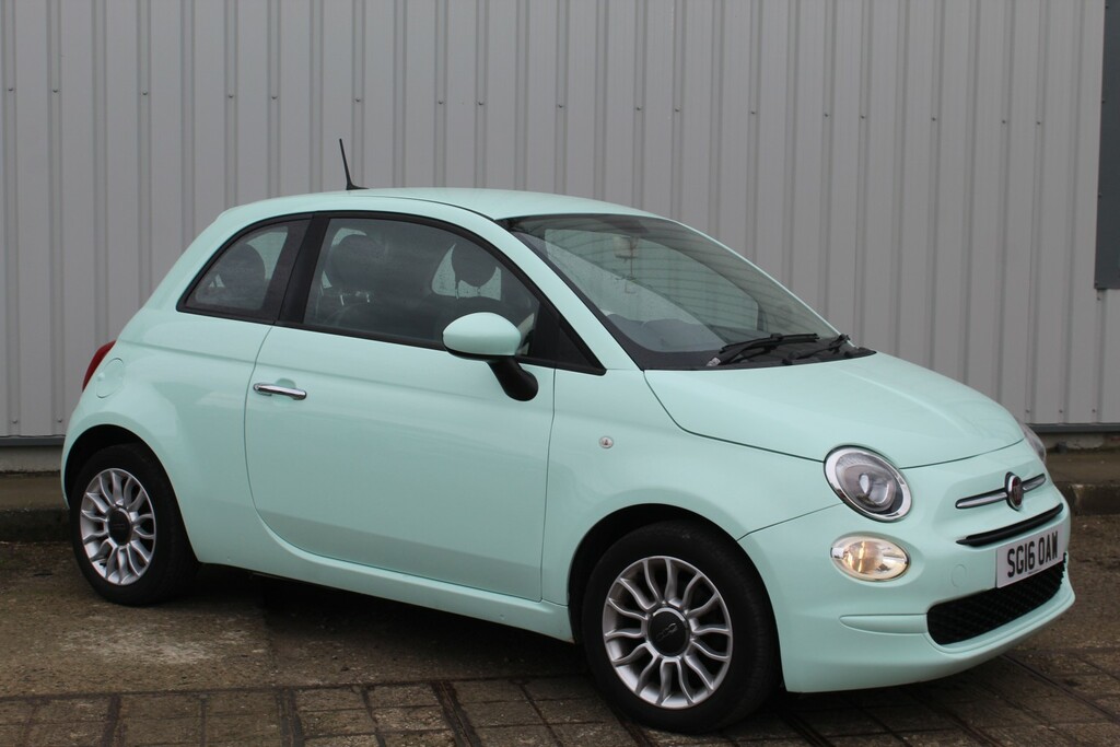 Fiat 500 Hatchback 1.2 500 Pop Star 1.2 69Hp 2016 SG16OAW Green #6