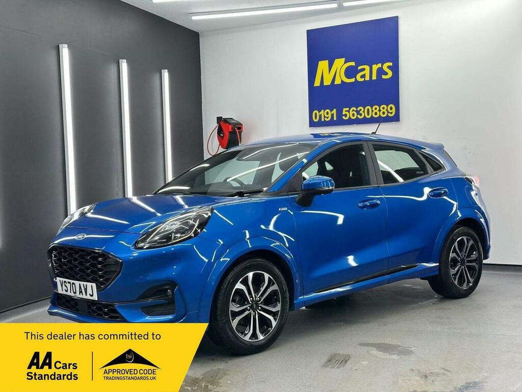 Ford Puma Suv 1.0T Ecoboost Mhev St-line Euro 6 Ss 2 Blue