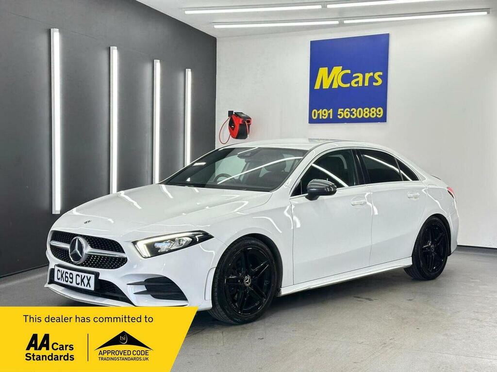 Mercedes-Benz A Class Saloon 1.3 A200 Amg Line 7G-dct Euro 6 Ss White