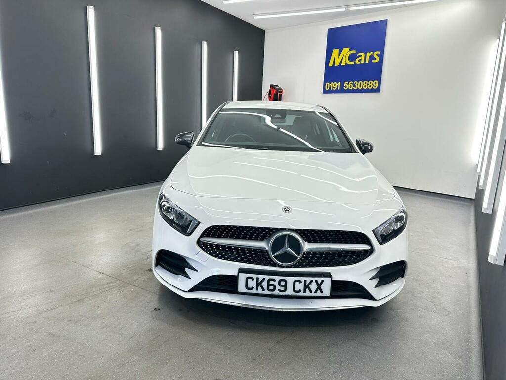 Mercedes-Benz A Class Saloon 1.3 A200 Amg Line 7G-dct Euro 6 Ss CK69CKX White #5