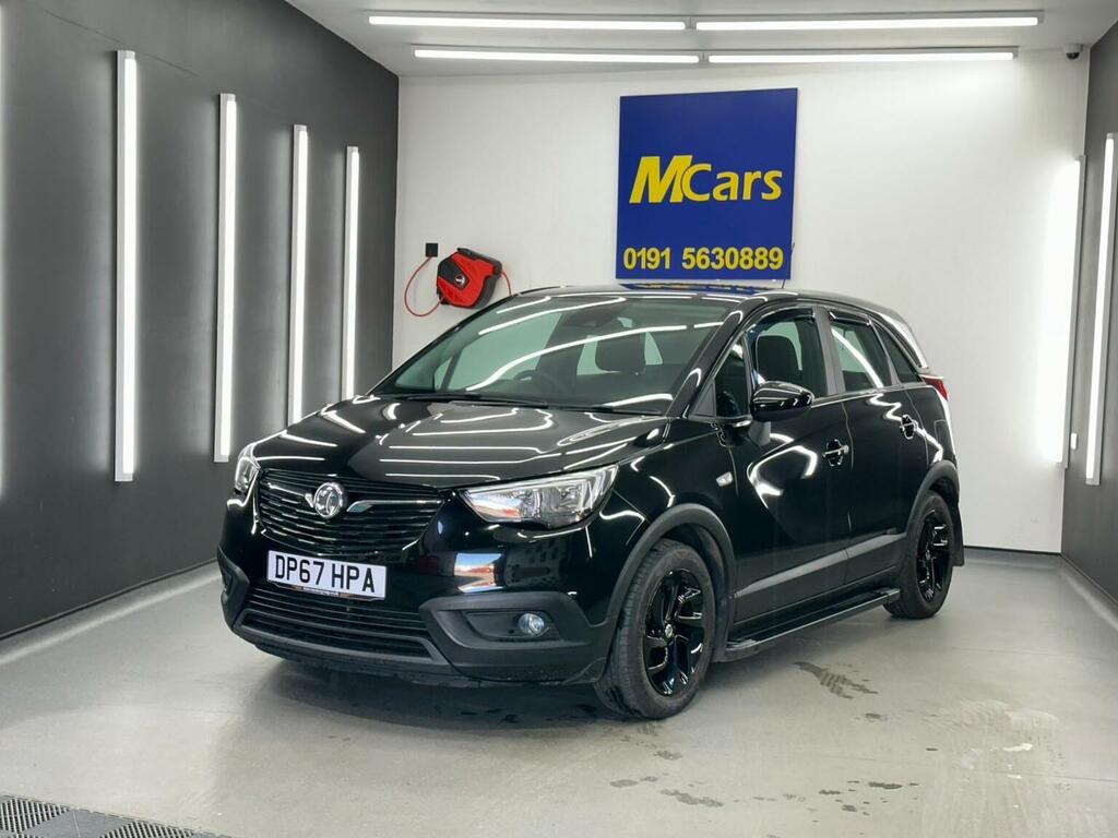 Vauxhall Crossland X Suv 1.6 Turbo D Ecotec Se Euro 6 Ss 20186 DP67HPA Black #3