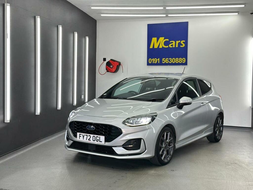 Ford Fiesta Hatchback 1.0T Ecoboost Mhev St-line Edition Euro FY72OGL Silver #4