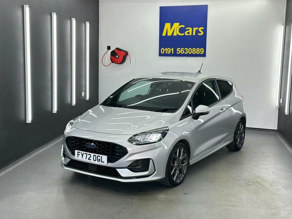 Ford Fiesta Hatchback 1.0T Ecoboost Mhev St-line Edition Euro FY72OGL Silver #3