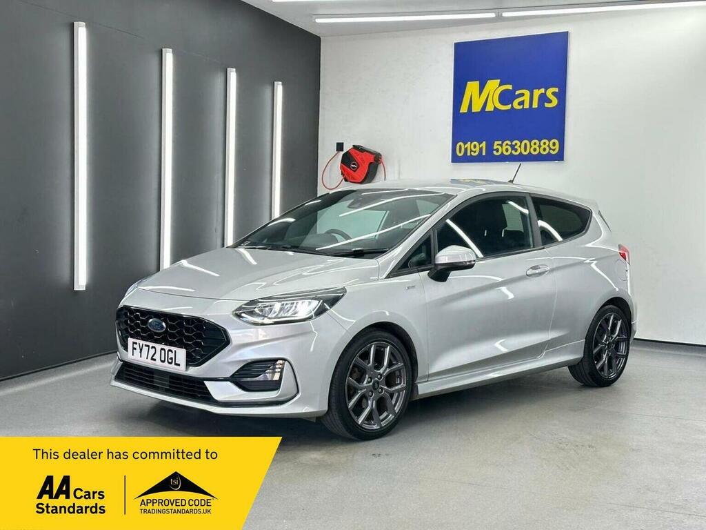 Ford Fiesta Hatchback 1.0T Ecoboost Mhev St-line Edition Euro Silver